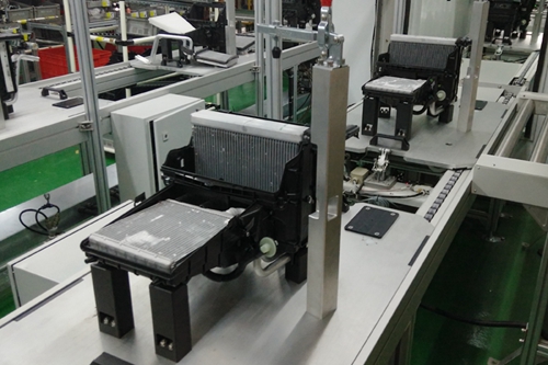 汽車空調(diào)裝配線