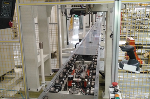 發(fā)動機裝配測試生產(chǎn)線