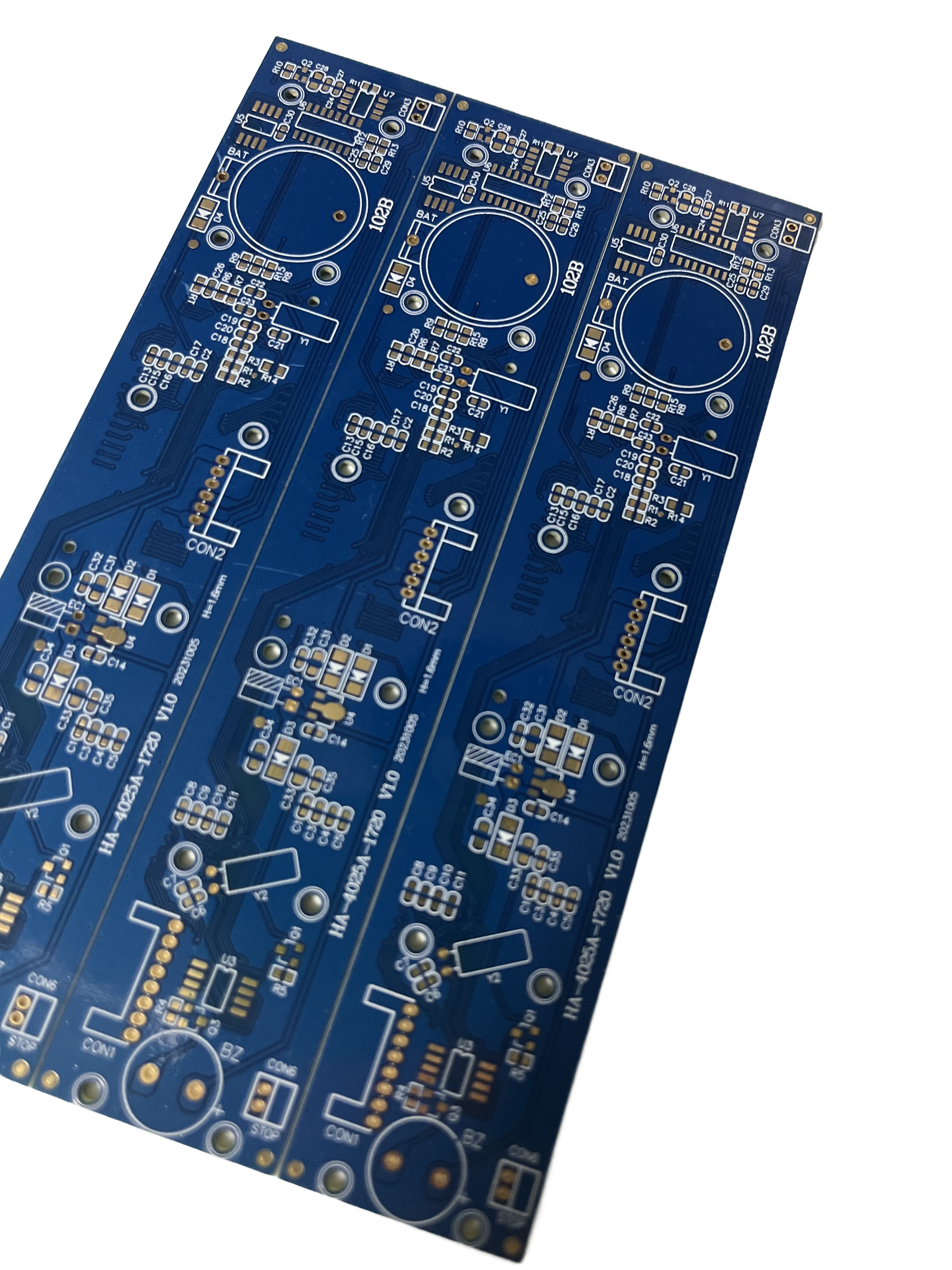 藍(lán)油邦定板 沉金PCB