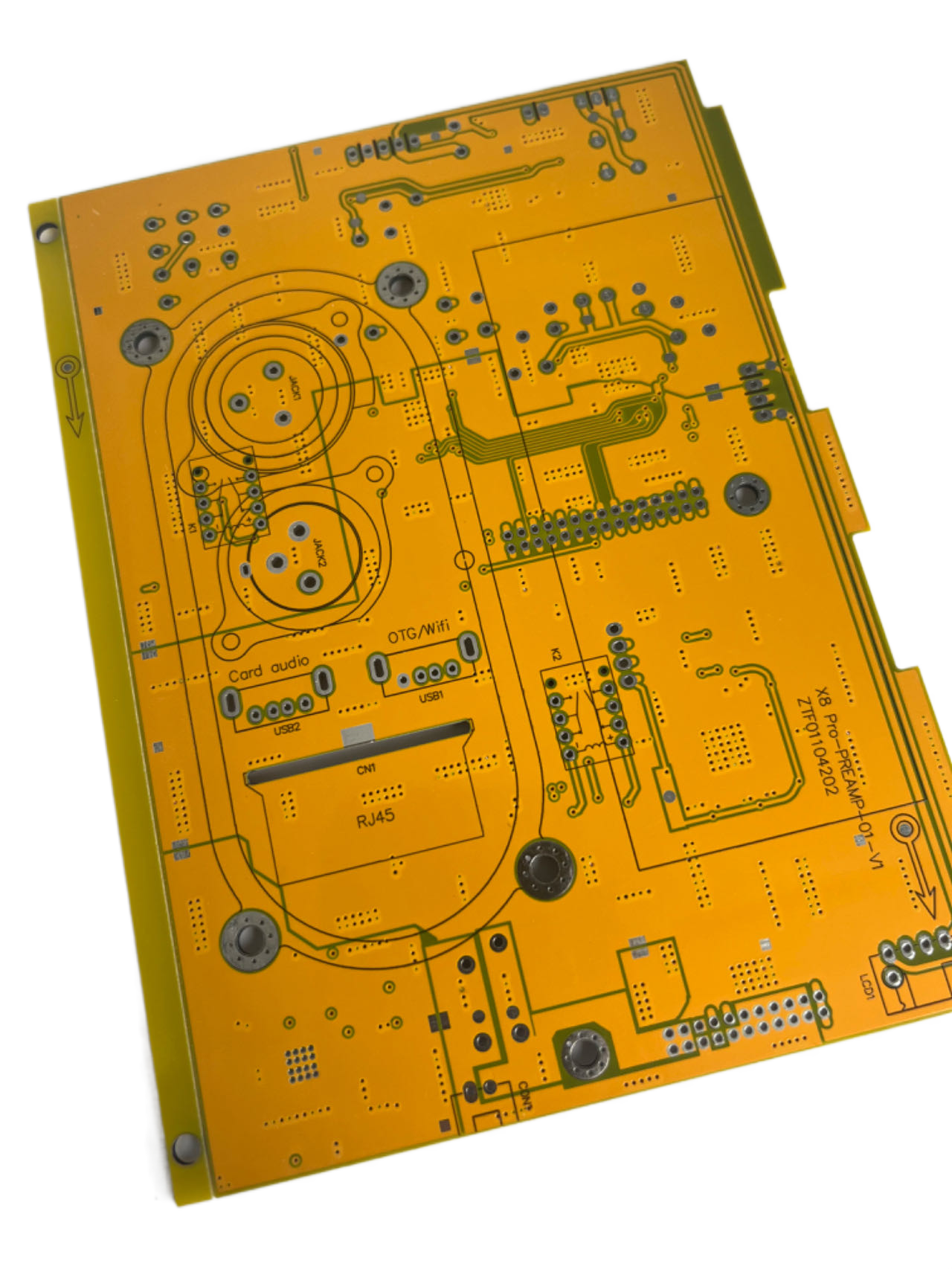 黃色油墨pcb