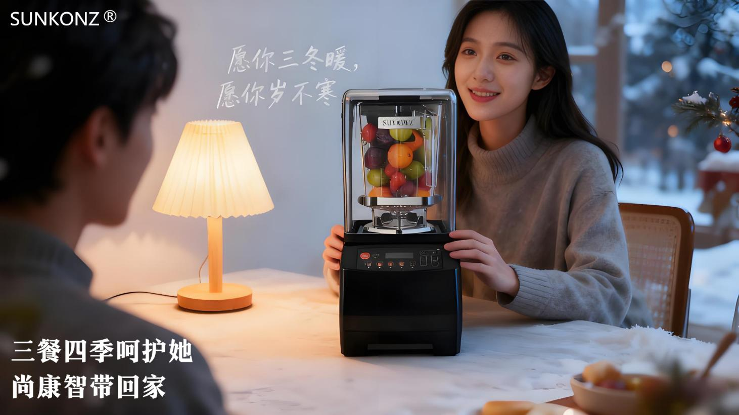 SUNKONZ Multifunctional Blender Brings You Warmth
