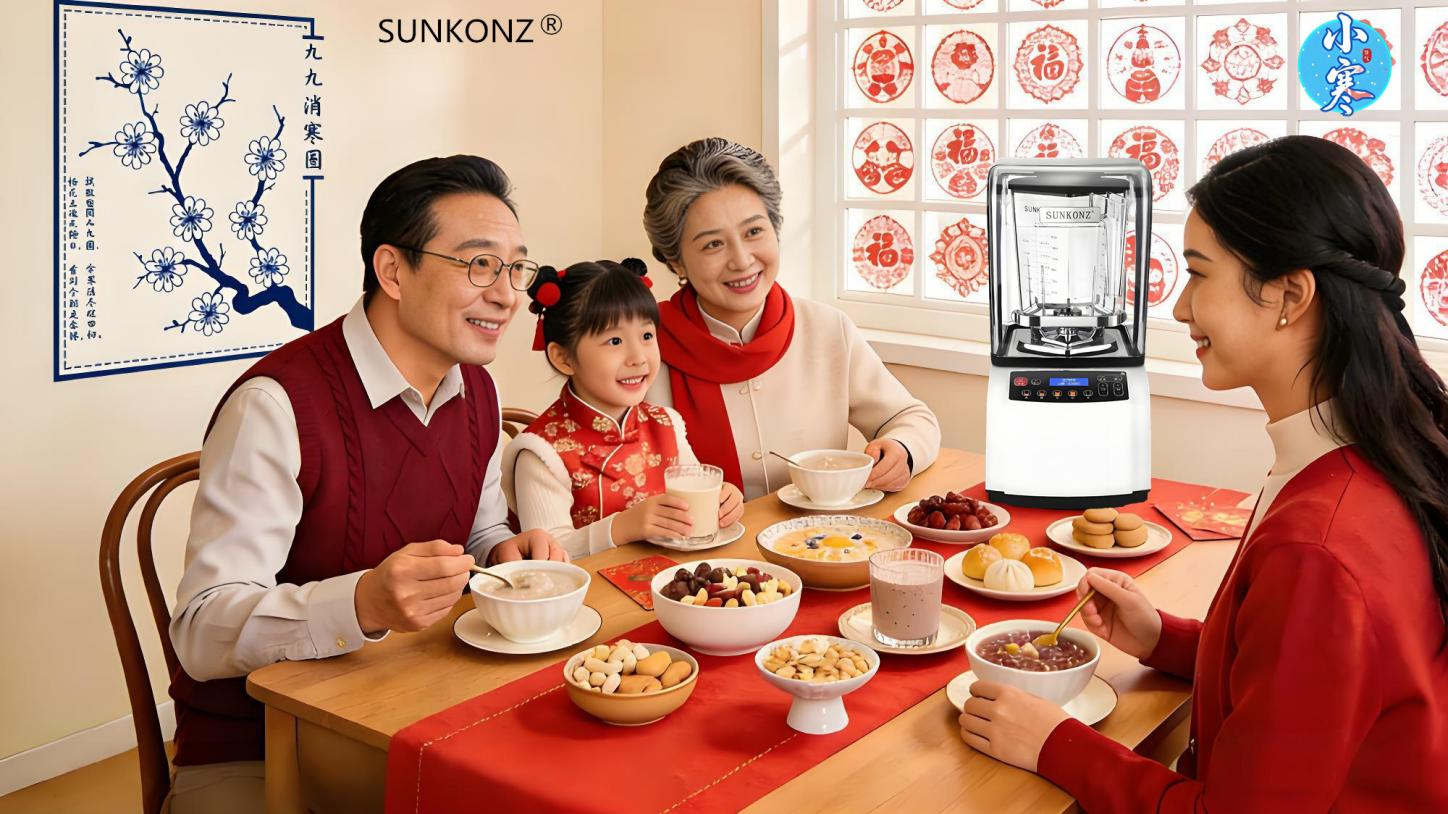 Make nourishing hot drinks with the SUNKONZ Multi-Function Blender.