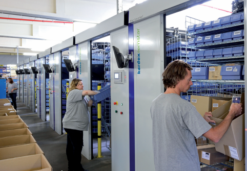 卡迪斯水平回转仓储系统