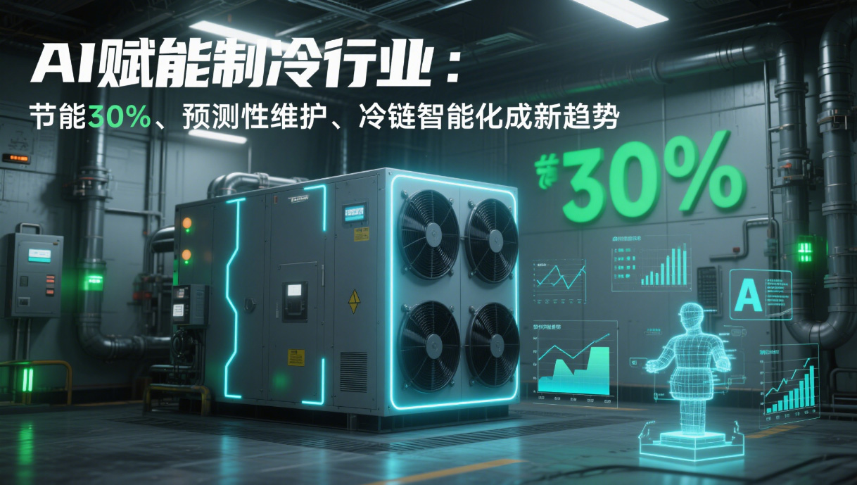 AI赋能制冷行业:节能30%,预测性维护,冷链智能化成新趋势_上海大载机电有限公司