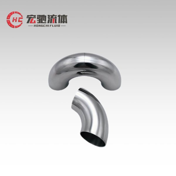 90度内外镜面抛光管件