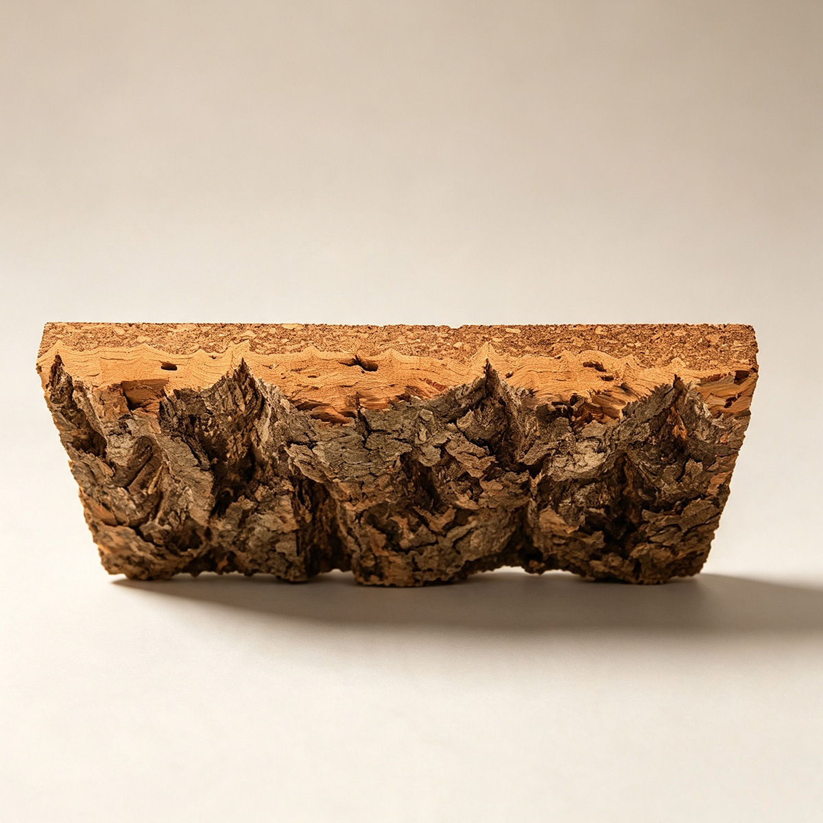 Cork Bark Wall Panel | Textured 3D Acoustic Wall Decor - MASR&D