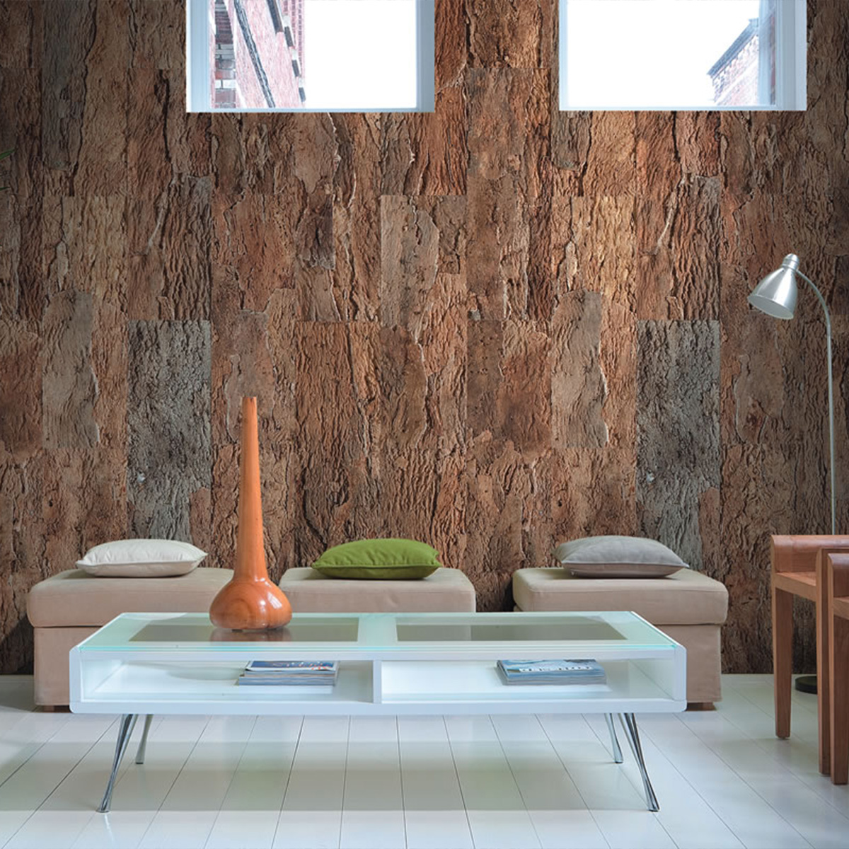 Cork Bark Wall Panel | Textured 3D Acoustic Wall Decor - MASR&D