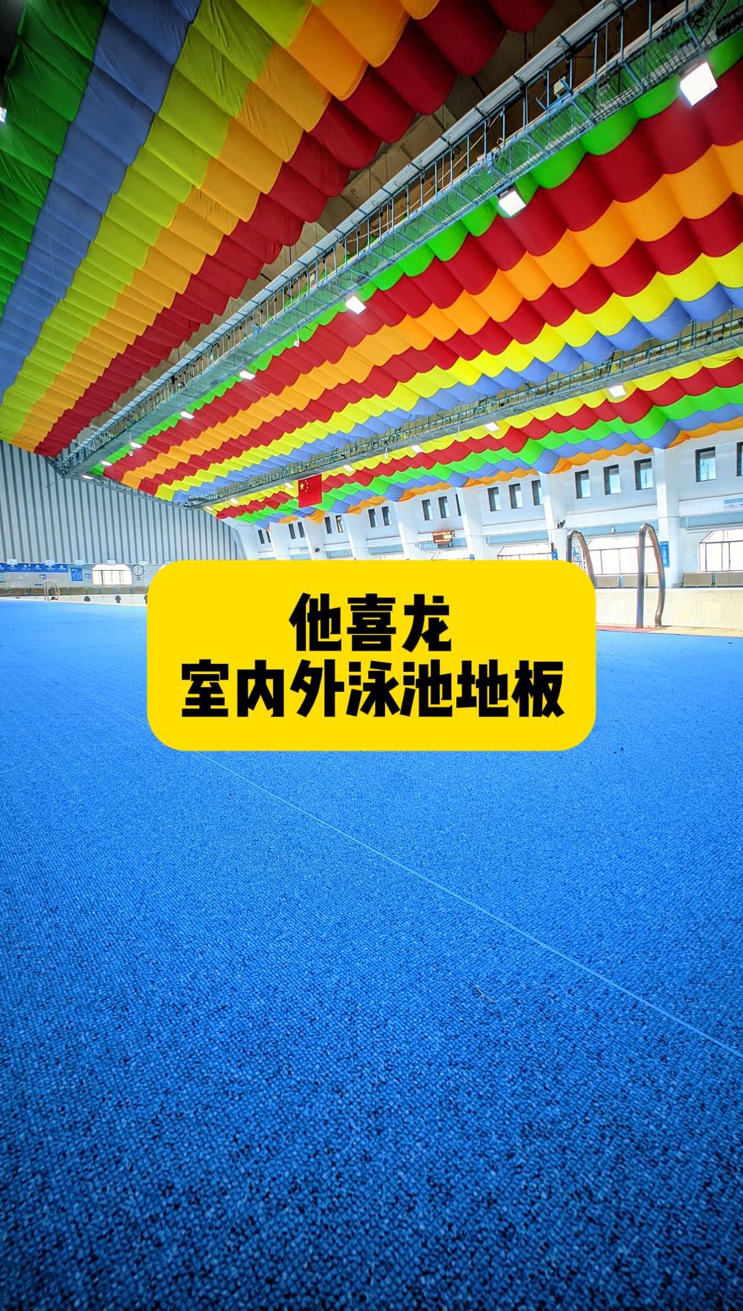 他喜龍室內外泳池地板