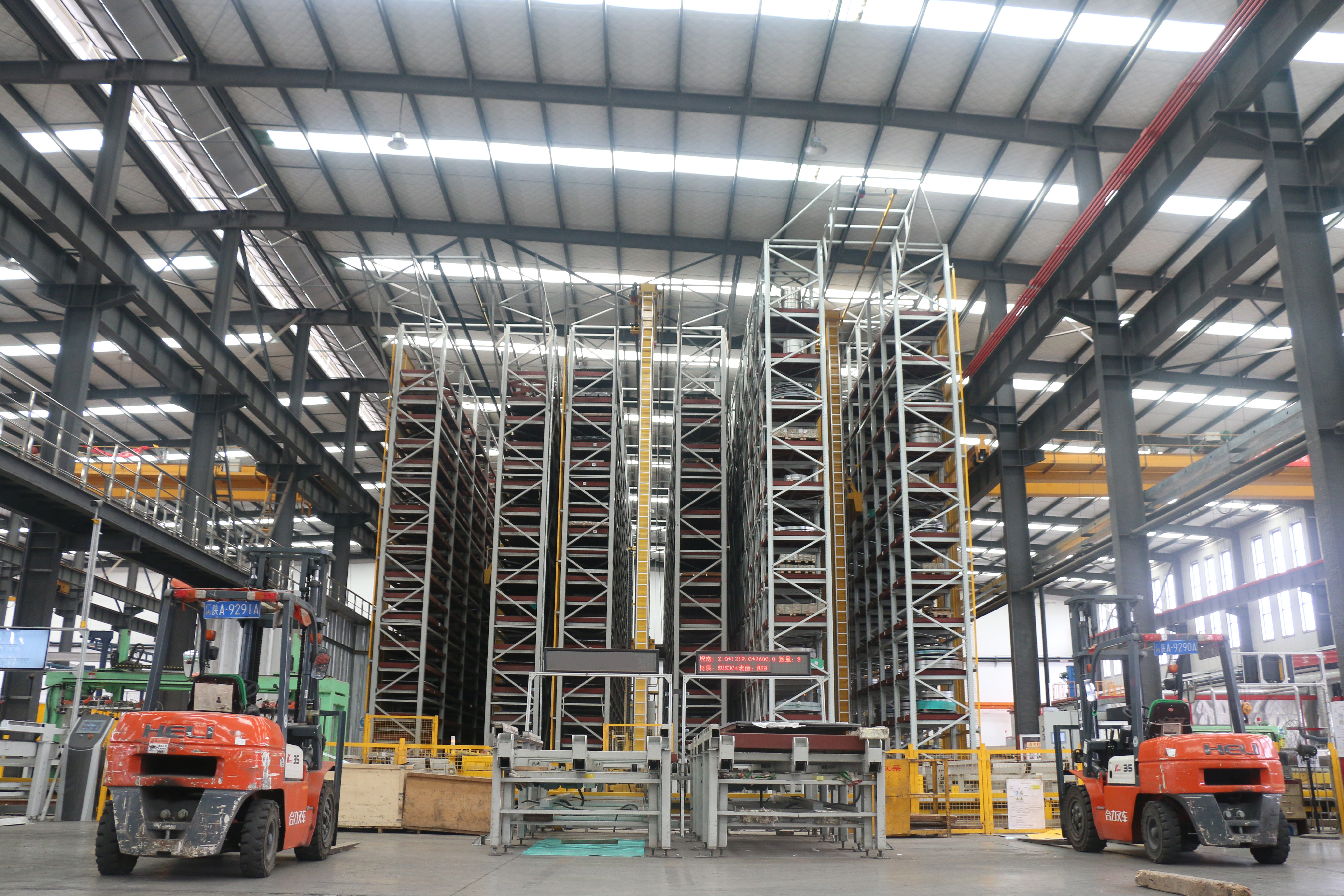 口碑案例-自動化立體板材存放庫