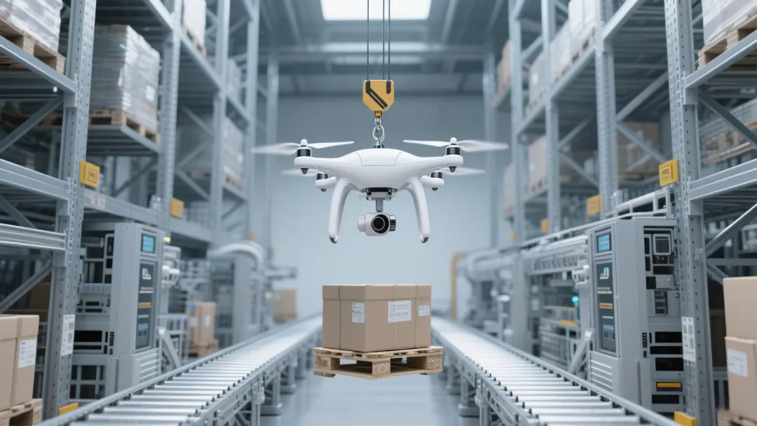 无人机+智能仓库：仓储管理进入空中时代