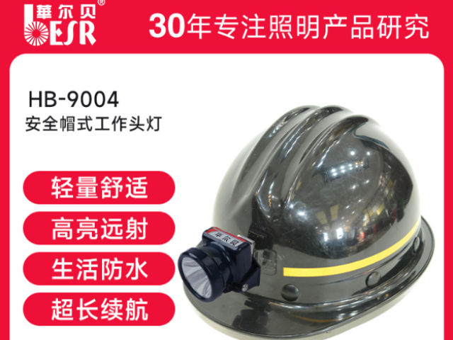 考古安全帽式工作头灯地下车库,安全帽式工作头灯