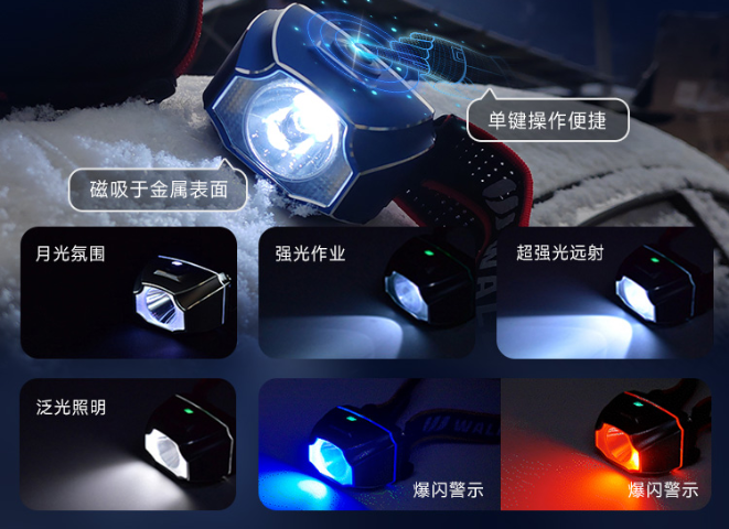 山区夜行归来1号头灯夜行防摔,归来1号头灯