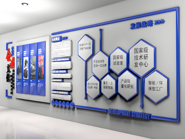 寧海廣場(chǎng)文化墻尺寸選擇,文化墻