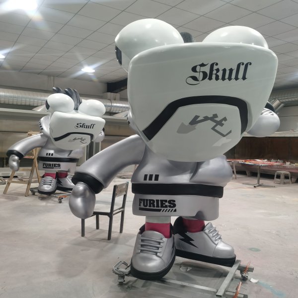 各類型卡通雕塑