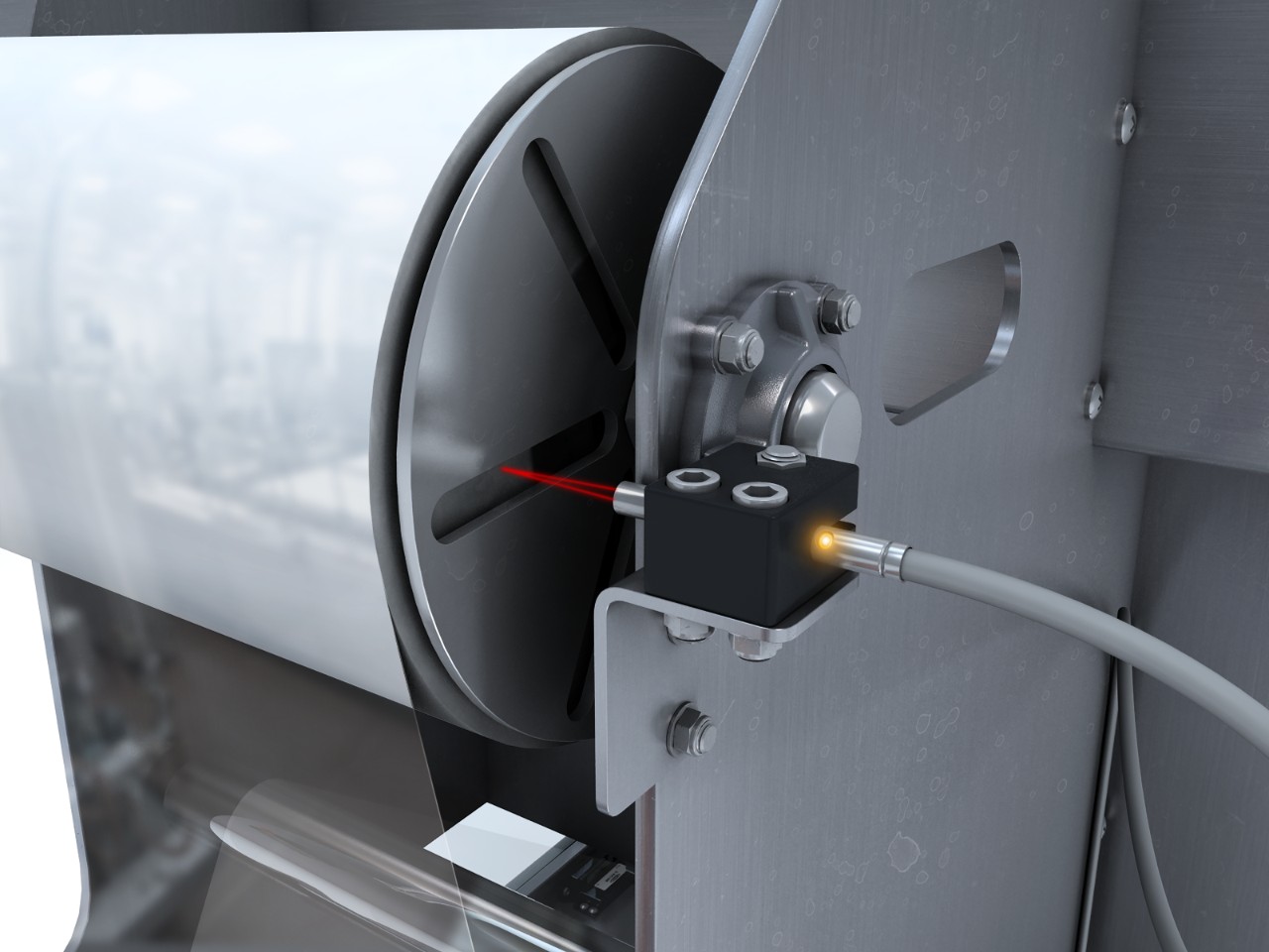 檢測托盤封口機中的透明膜