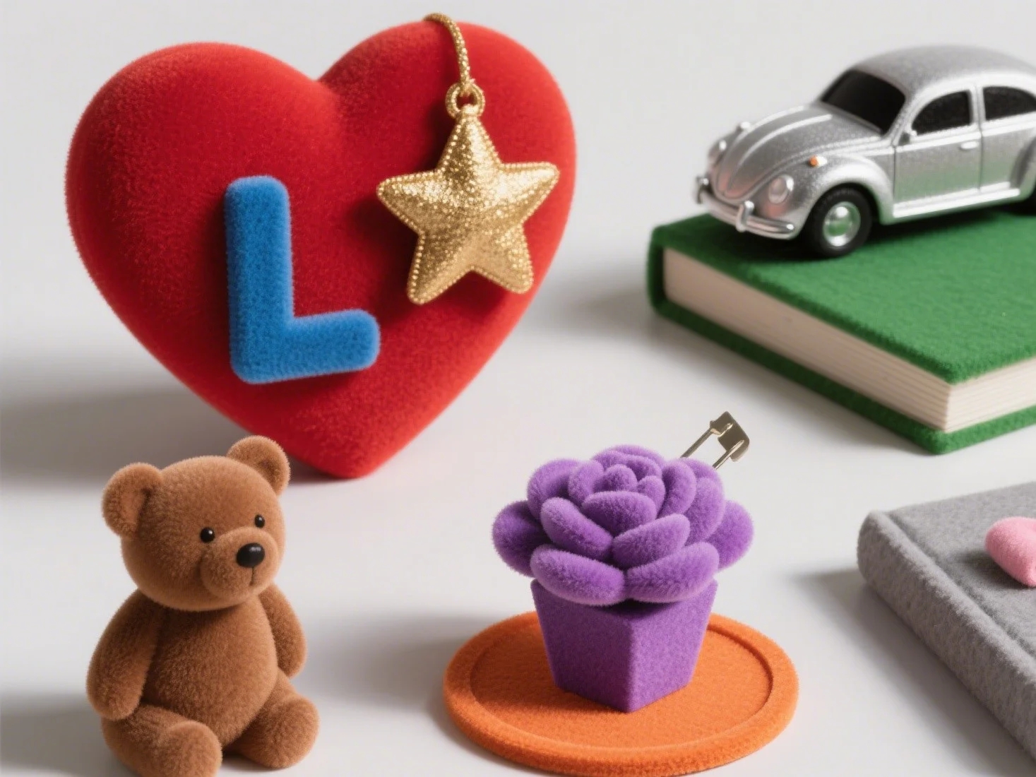 Exploring the Versatility of 3D Flocking Powder in Design