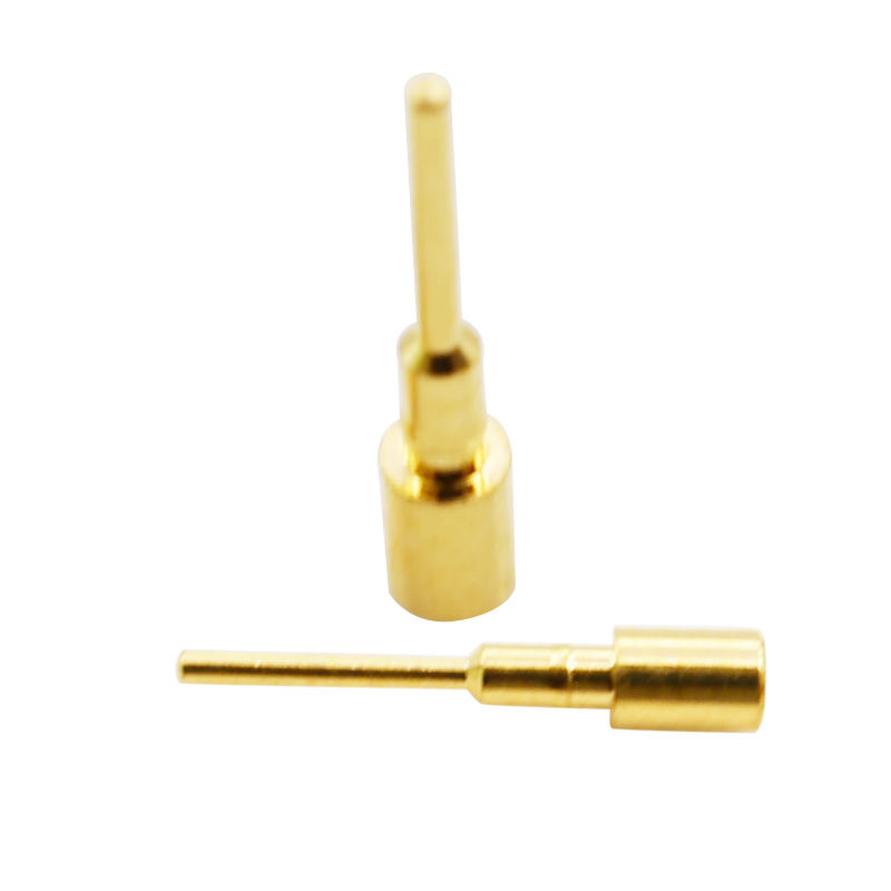 wholesale smd pogo pin gold plating resorte spring loaded contact