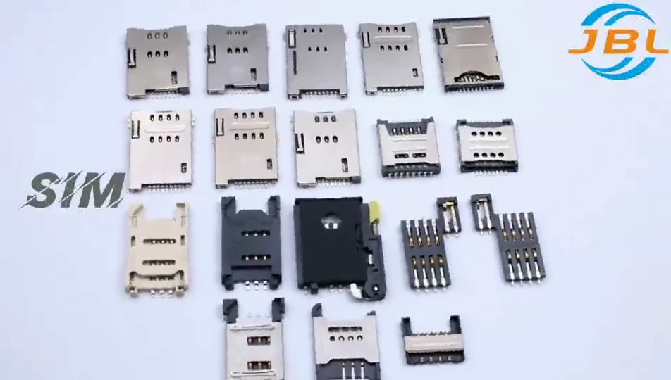 8 pin TF card connector Lift the cover type H1.8mm micro SD card socket ...
