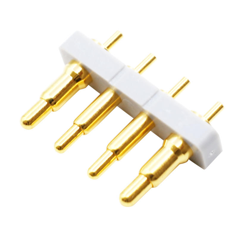 4 pin spring loaded POGO pin connector