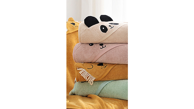 河北無色差印花浴巾質量標準 南通市柔安家居用品供應