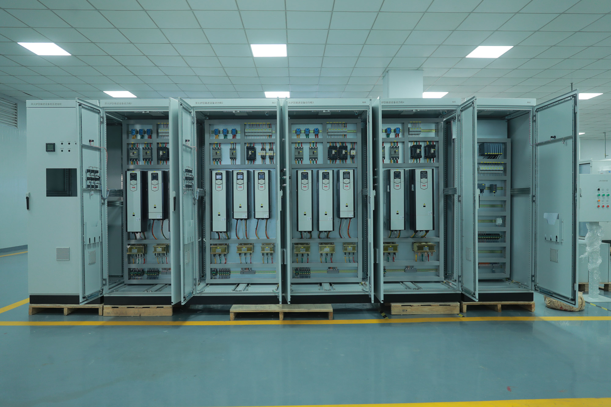 鋼管淬火爐區域輸送設備項目