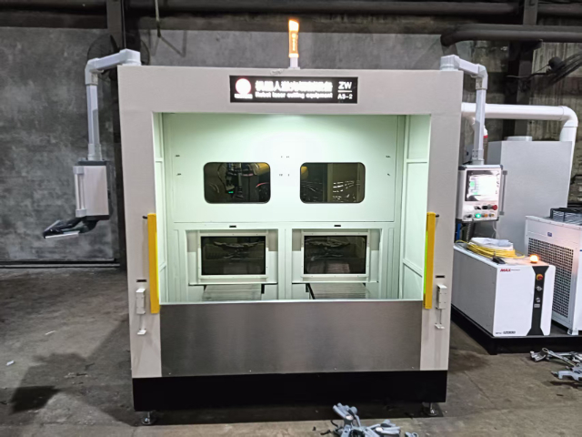 四川金屬板材機器人自動化激光切割多少錢一臺 廣東昭武智能裝備供應;