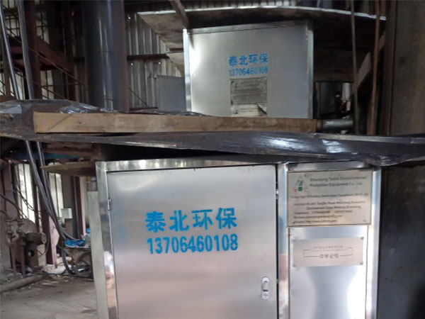 泰北生物质锅炉脱硝，氮氧化物小于20毫克每立方米