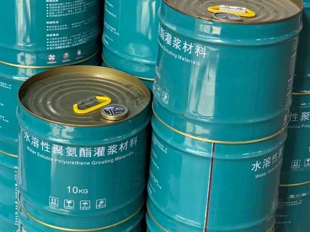 武漢化學聚氨酯灌漿材料的特點 武漢市恒星防水材料供應