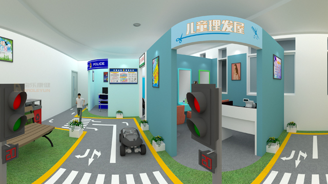 特殊教育學校模擬情景搬遷,模擬情景