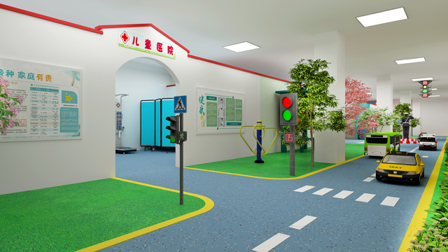 儿童福利院情景邮局规划