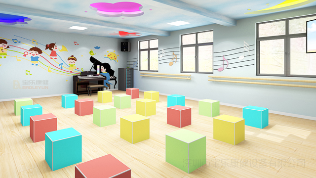 社会福利院律动教室规划