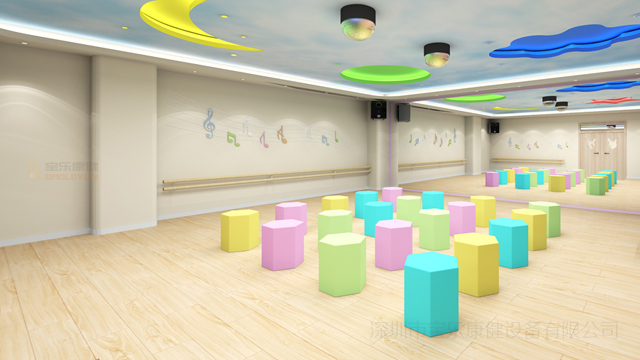 特殊教育学校音乐律动训练室