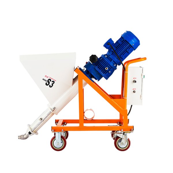 普田PT-S3鋼結構厚薄型防水防火涂料抗裂砂漿石膏保溫砂漿真石漆噴涂機