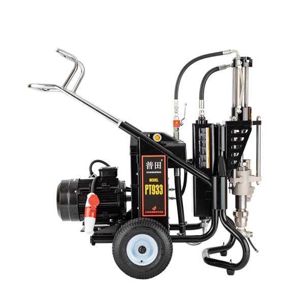 普田PT-933單雙組份聚氨酯聚脲防水涂料涂料乳膠漆高粘度膩子粉噴涂機