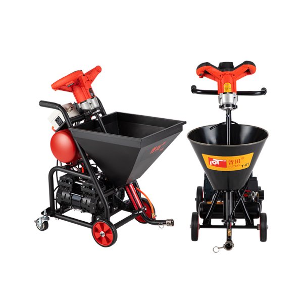 普田PT-22多功能防水防火涂料膩子粉底油聚氨酯JS油漆硅藻泥水泥灌漿噴涂機