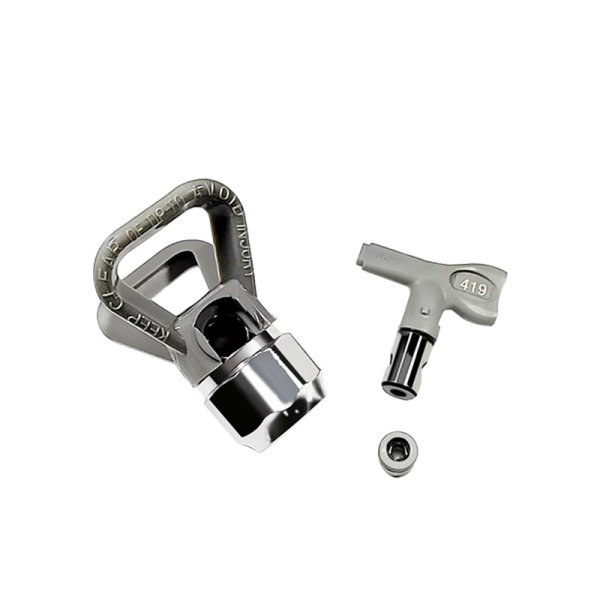 普田鎢鋼噴嘴高壓無氣噴涂機噴槍頭高霧化通用合金油漆涂料乳膠漆膩子