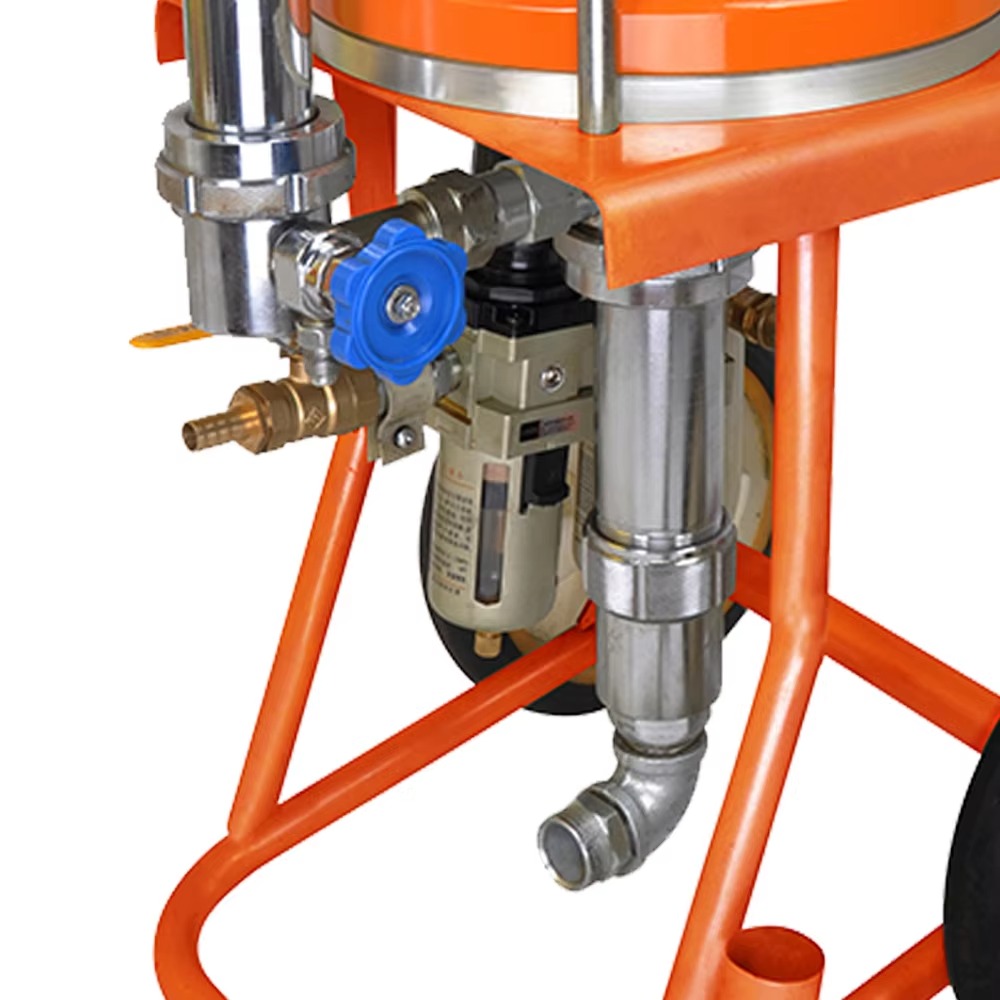 普田PT-6C工業氣動柱塞式無氣噴涂機底漆噴涂