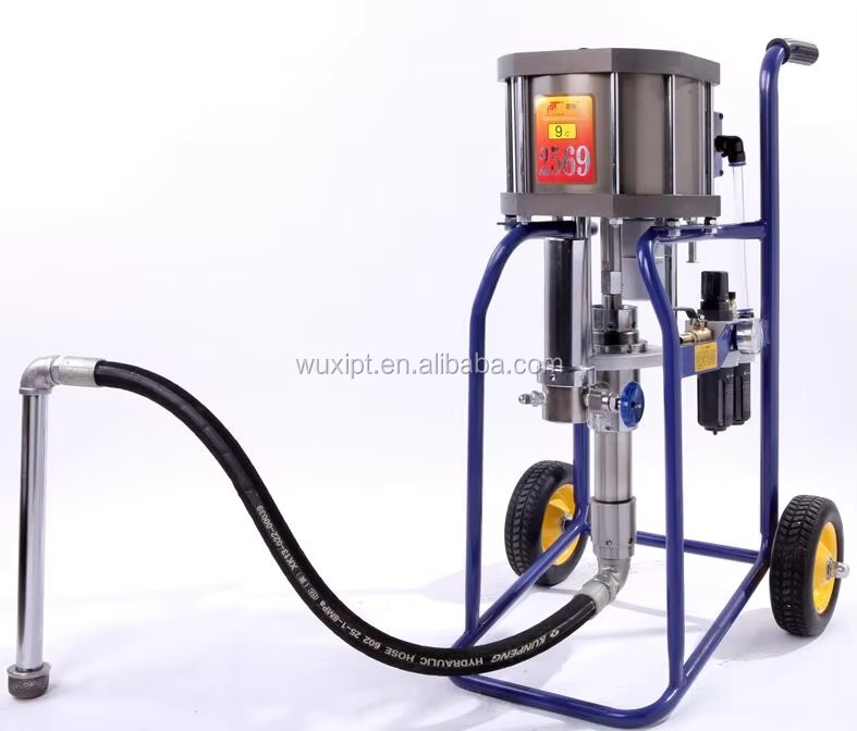 普田PT-2569新型工業(yè)氣動柱塞式船舶噴涂機