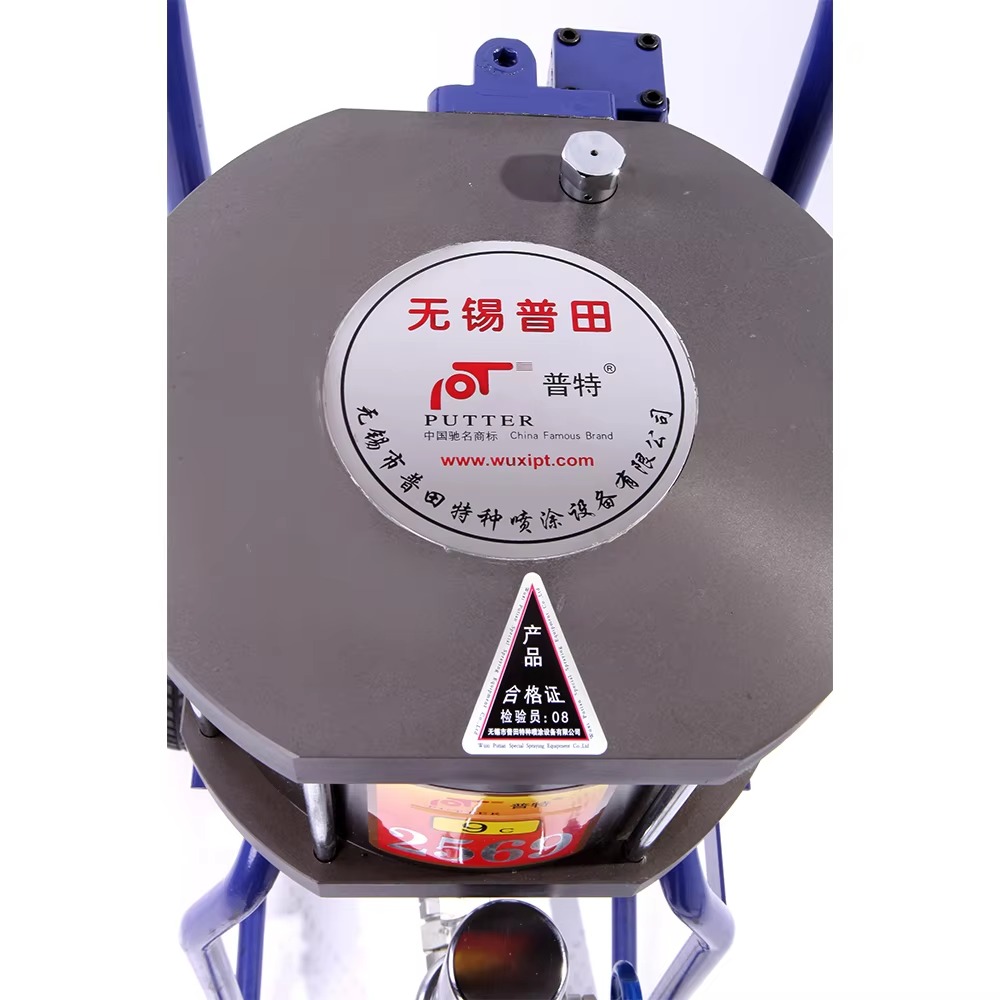 普田PT-2569新型工業(yè)氣動柱塞式船舶噴涂機