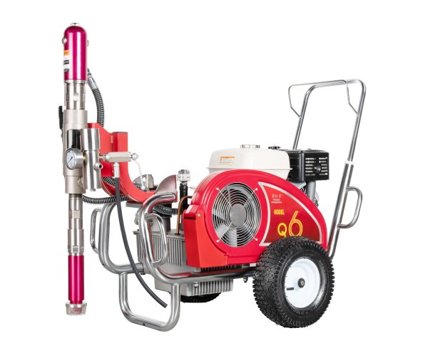 普田PT-Q6藍紅汽油大型工程膩子噴涂機