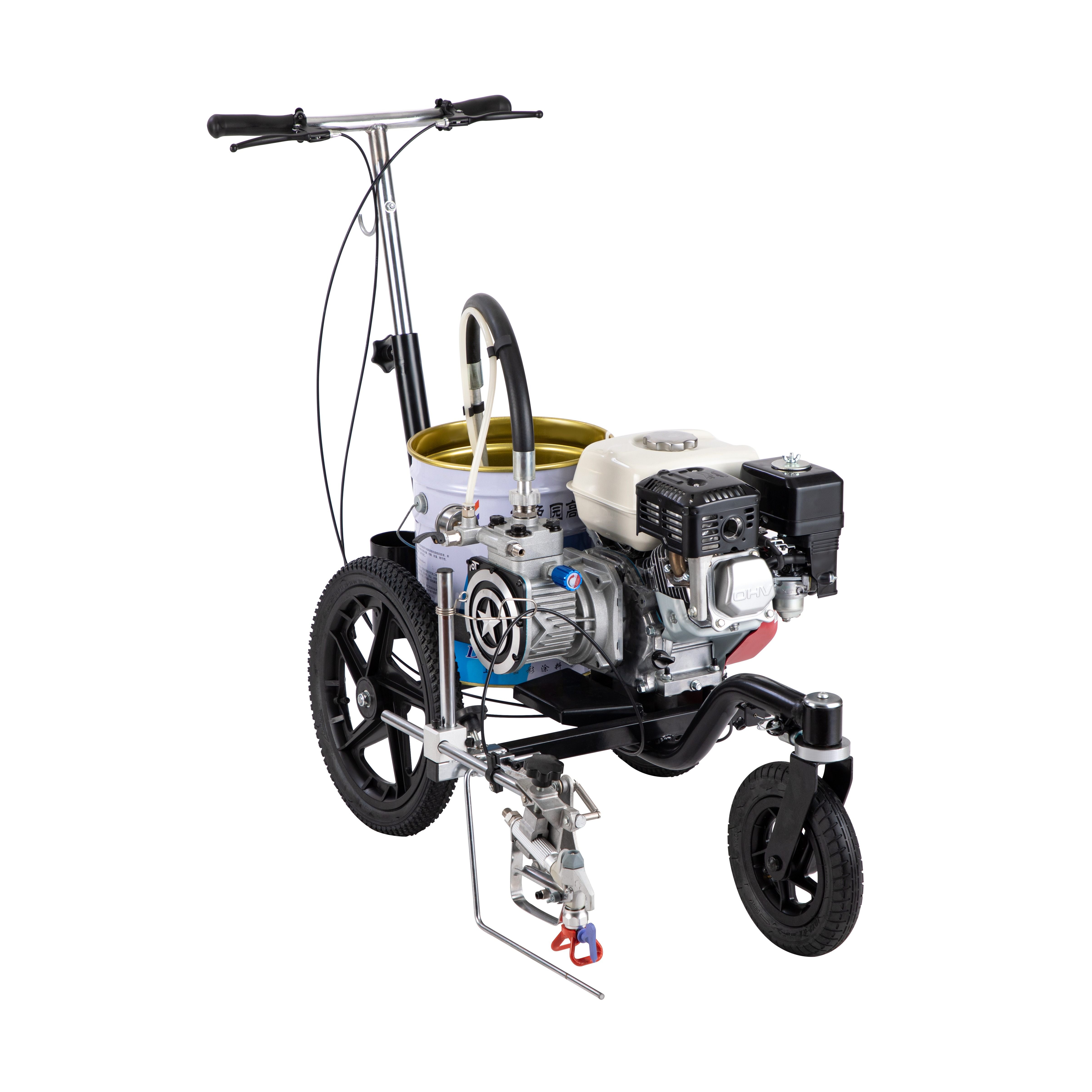 普田PT-999L 6.5馬力發動機隔膜式道路標線機