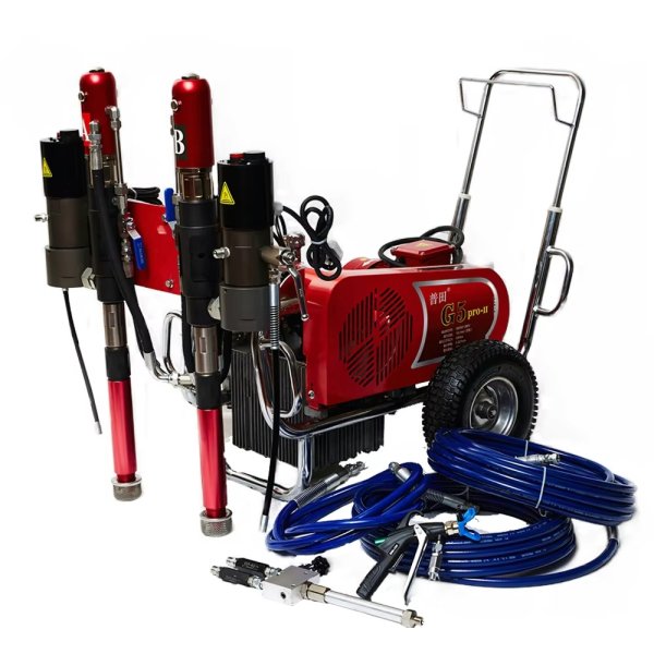 普田PT-G5pro-2高速鐵路電纜管道用聚氨酯防水噴涂機雙組份防水涂料噴涂機