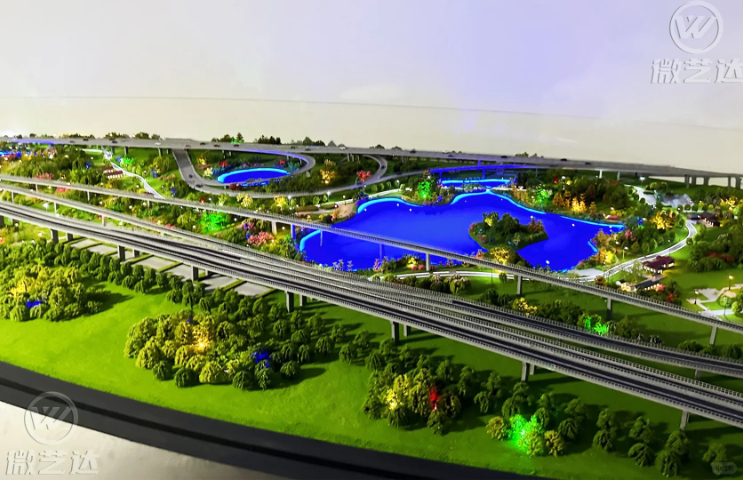 鄂州智能交互智慧城市沙盤設計 武漢微藝達智能科技供應