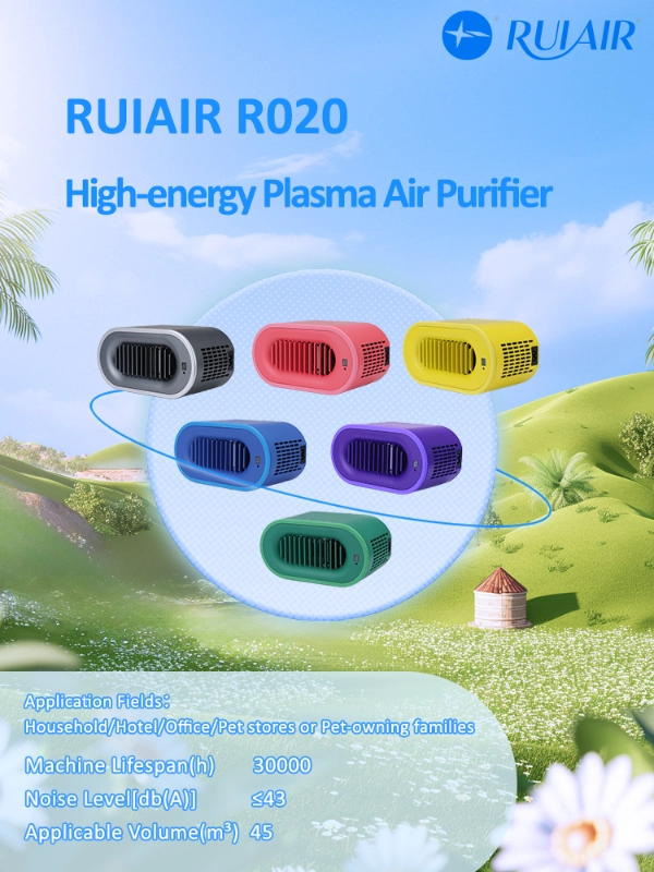 Portable Air Purifier with Plasma