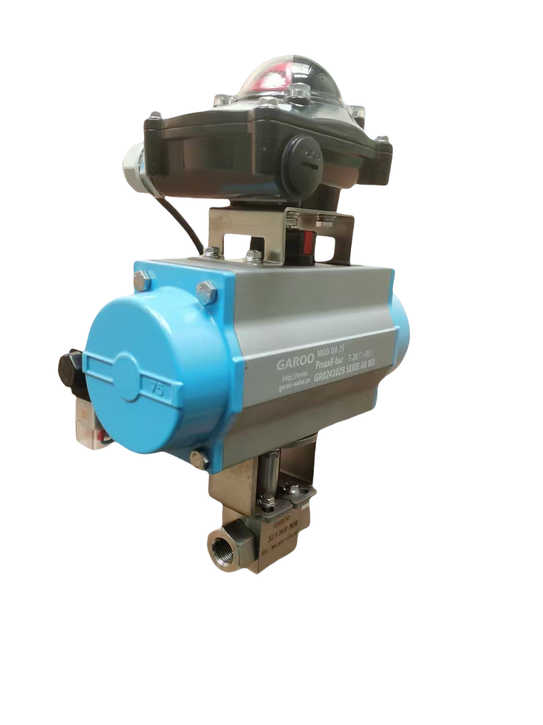 High pressure ball valve