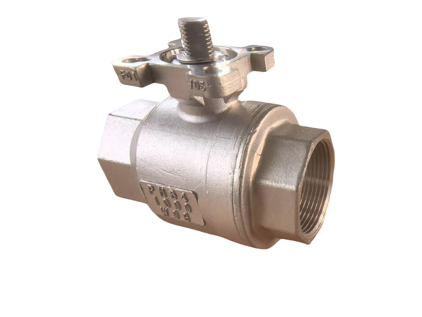 Threaded ball valve