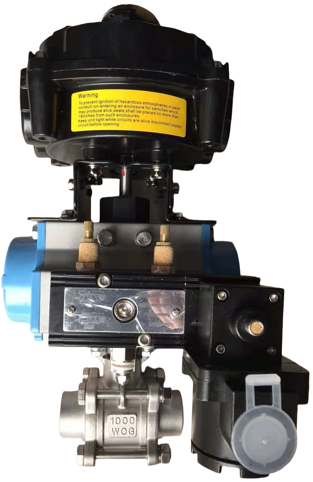Threaded ball valve