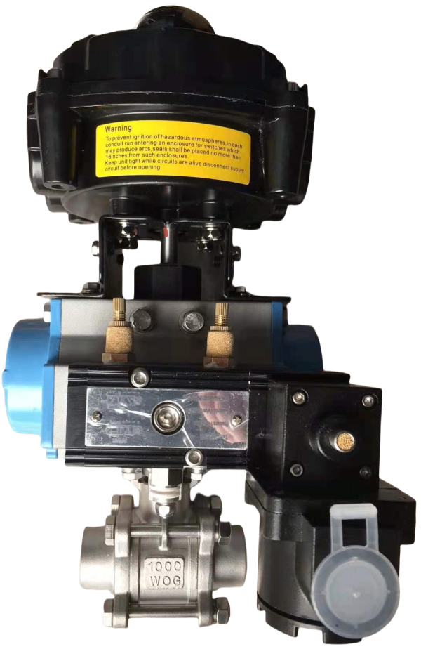 Threaded ball valve