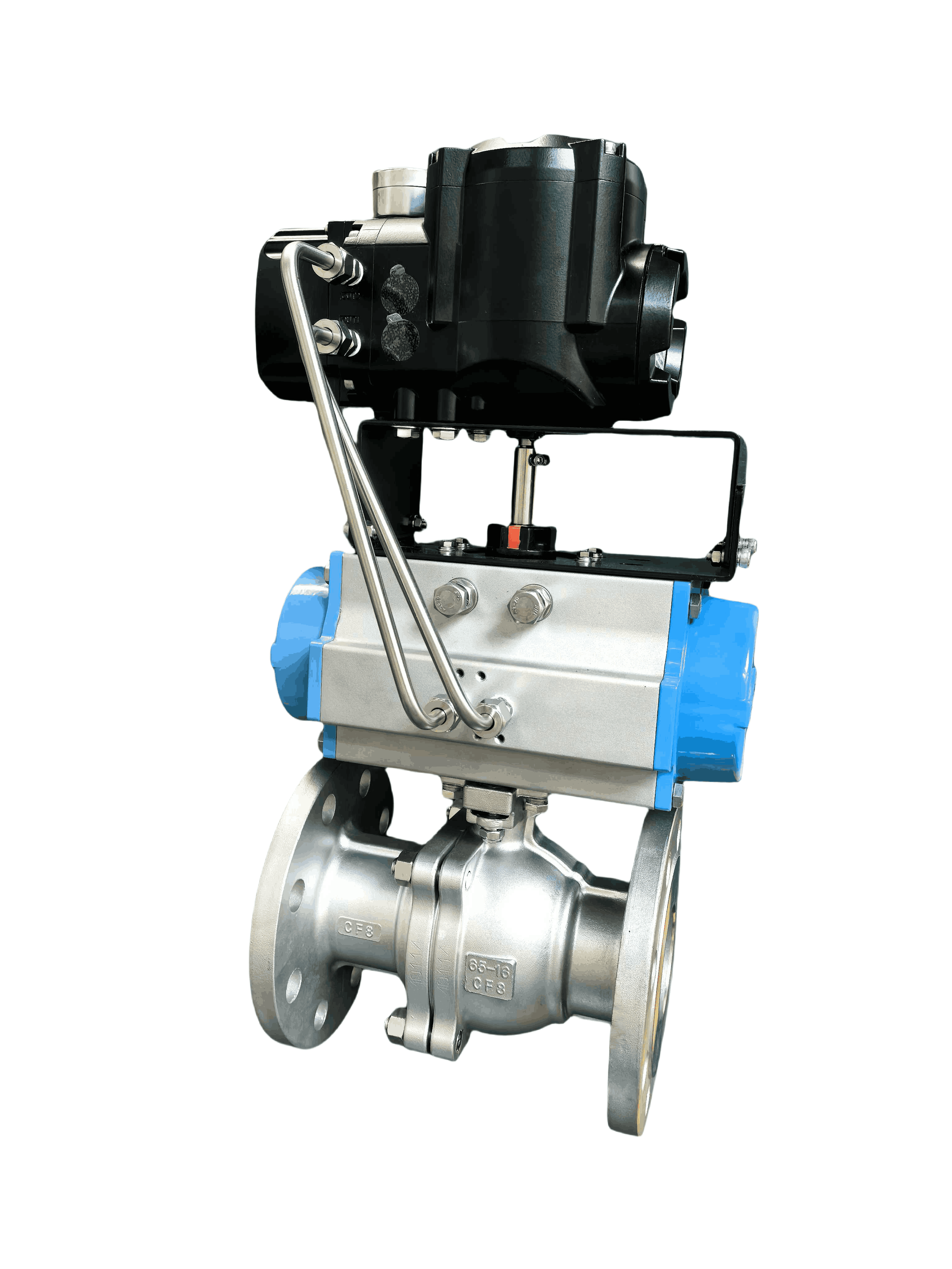 Flanged ball valve