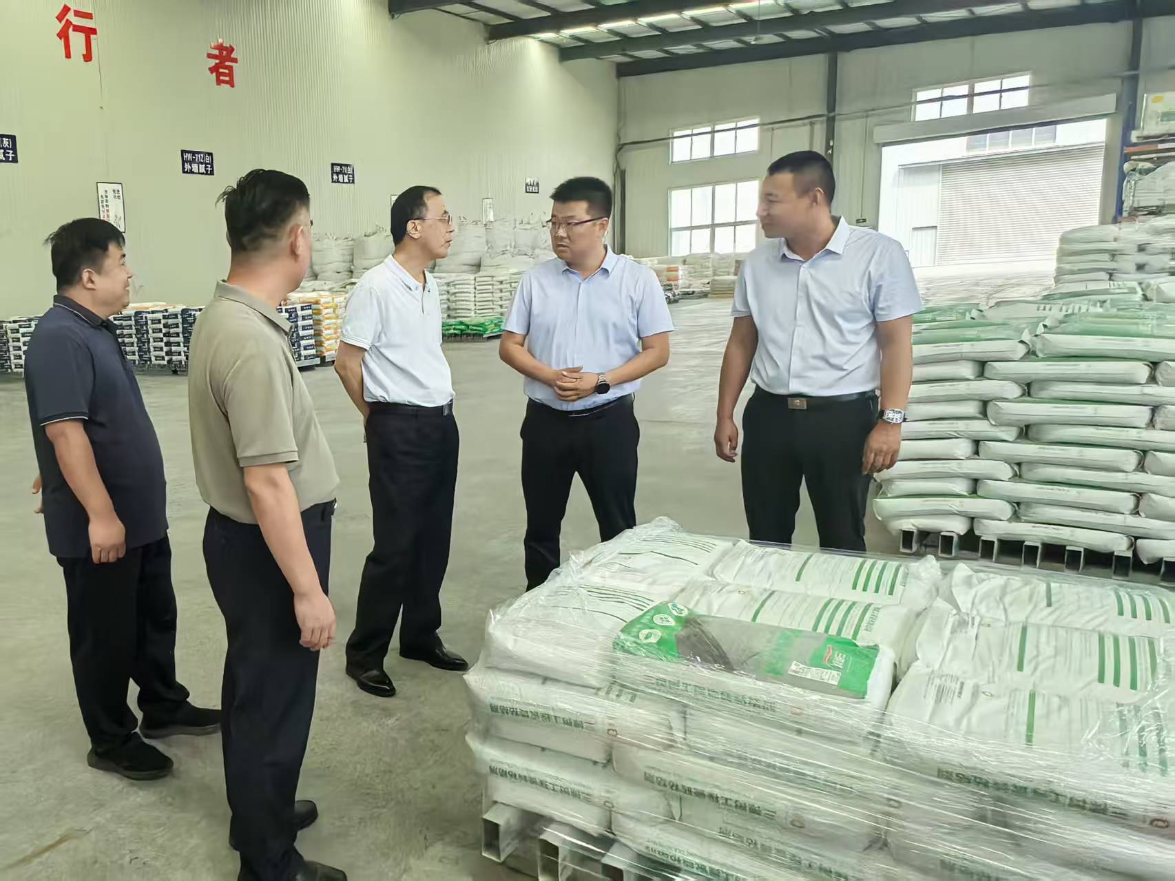 縣領導劉業彬赴我廠考察，為企業發展支招賦能